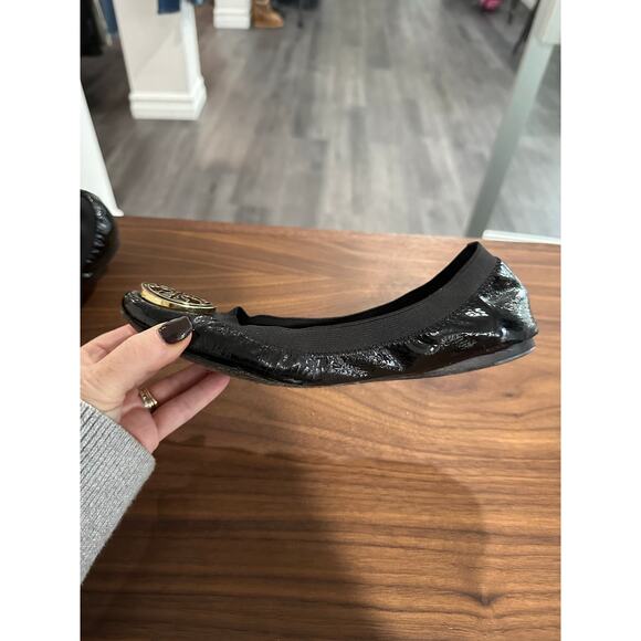 Tory Burch Reva Ballet Flats Size 8.5 - Picture 2 of 9